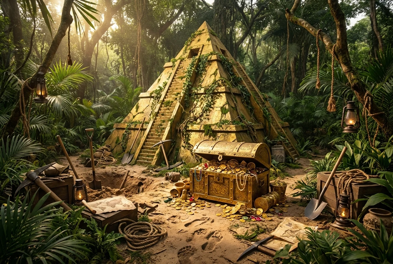 Gonzo's Treasure Hunt en direct